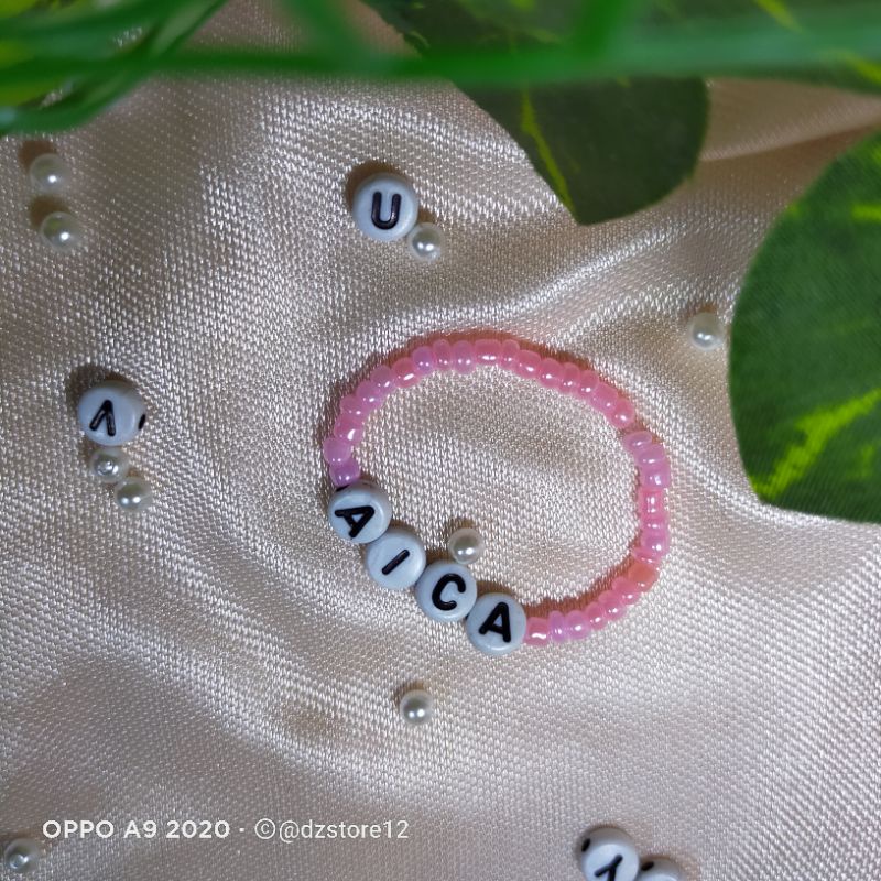 Gelang Anak Bayi Gelang Korea Manik bisa tambah nama