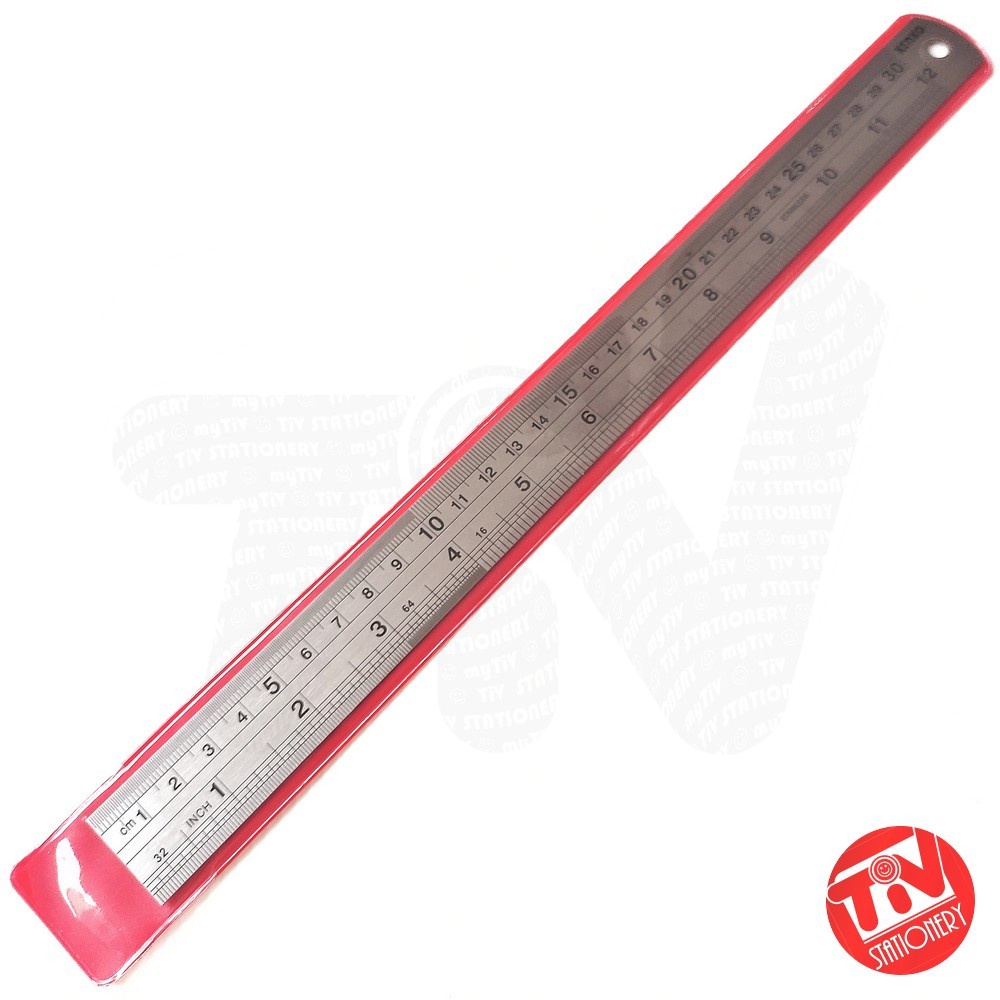 

Penggaris Besi Stainless 30 cm