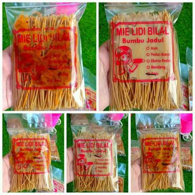 

Mie lidi bumbu basah makanan khas cilacap