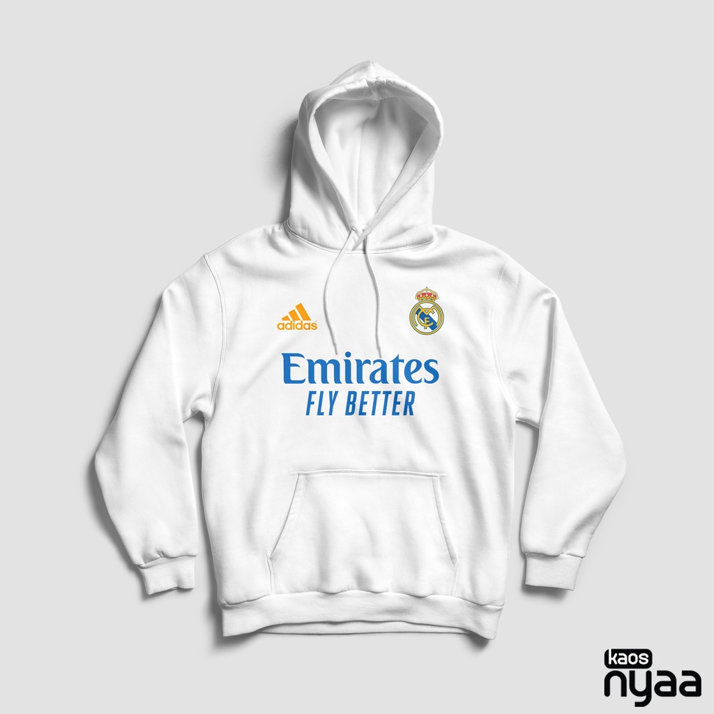 JAKET HOODIENYAA REAL MADRID TERBARU MUSIM 2021/2022