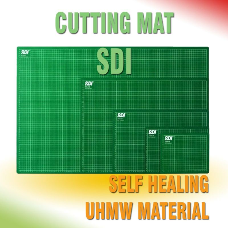 

SDI Cutting Mat A3 - Alas potong Tahan Gores