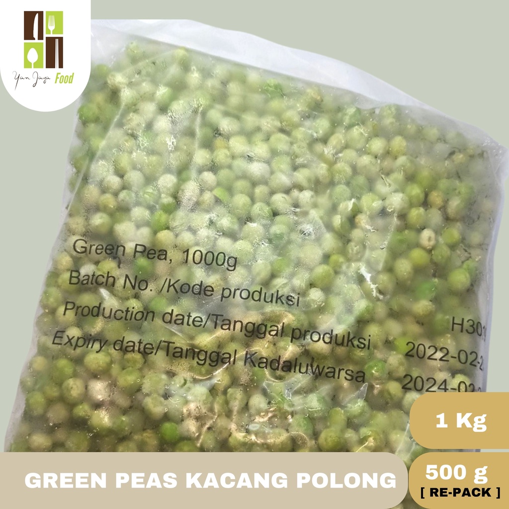 GREEN PEAS FROZEN BEKU KACANG POLONG