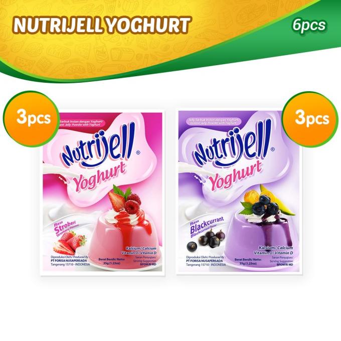 

Paket Nutrijell Yoghurt NEW Kode 1239