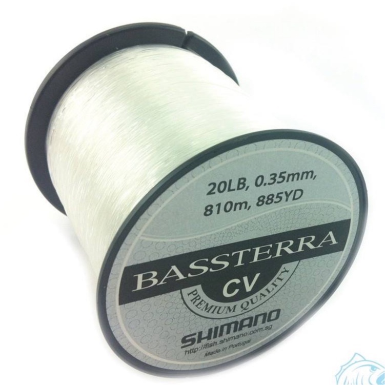 LINE MONO SHIMANO BASSTERRA CV (Color CLEAR) 1/8 Spool