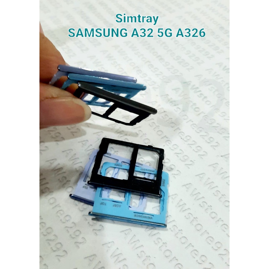 Slot Tempat Dudukan Kartu Simcard Sim card Lock Simtray Sim Tray SAMSUNG A32 5G A326