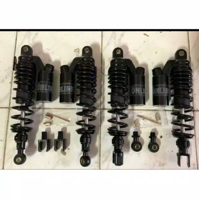 shcokbreaker model ohlins tabung atas 280 340+kaki buat n max pcx nouvo