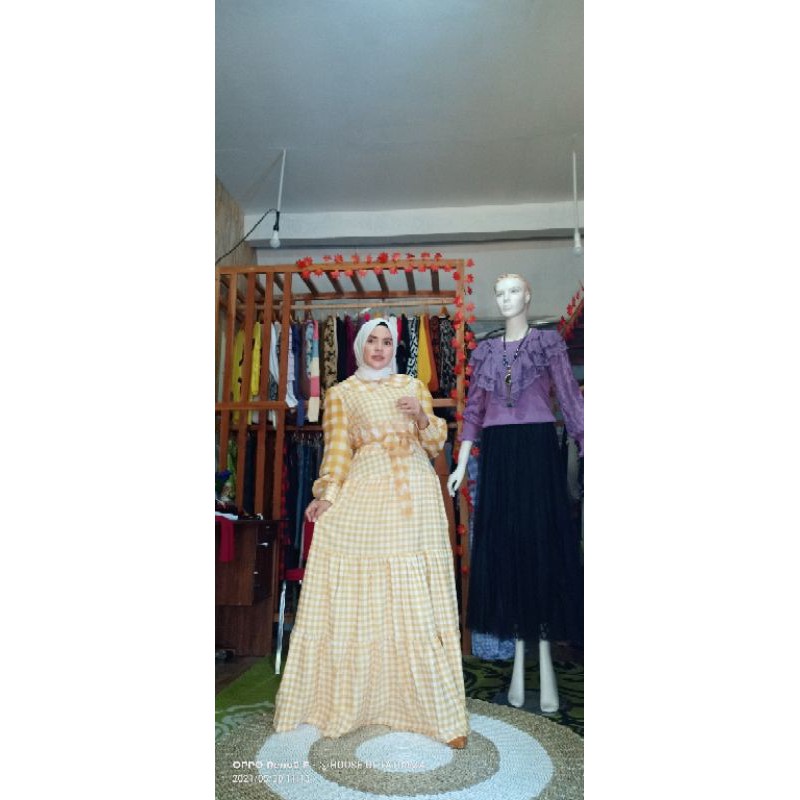 Dress kotak by vivorie