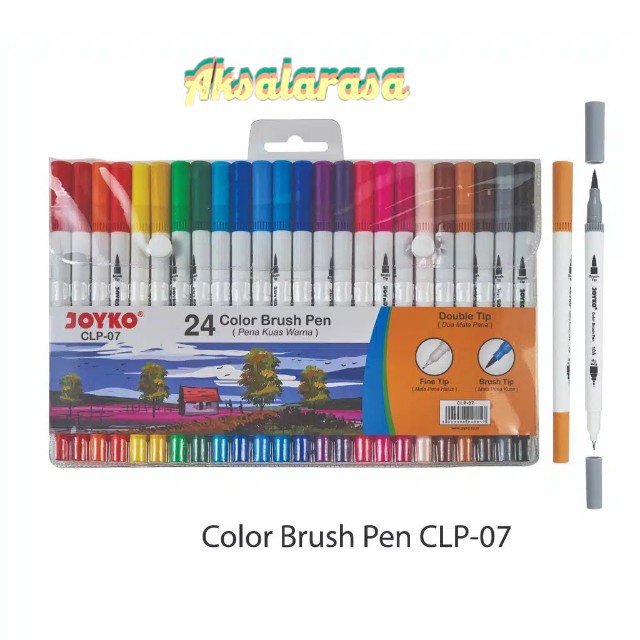 

Color Brush Pen Joyko 24 Warna
