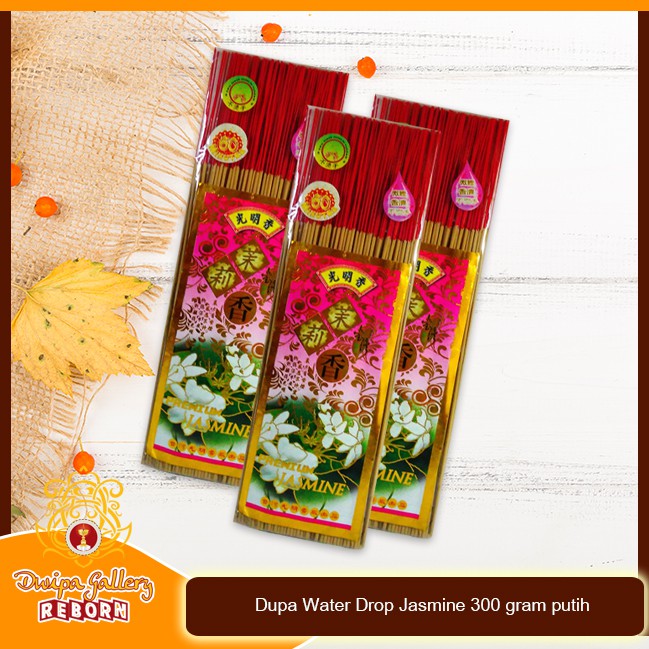 Dupa/hio wangi harum SCR Water Drop Jasmine 300 gram Putih