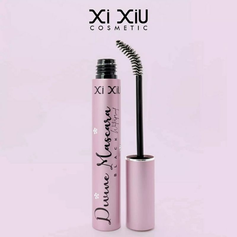 Xi XiU Mascara | Lovely | Black | Pink Mascara Divine Waterproof Volumizing xixiu maskara