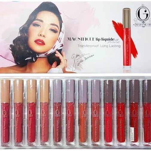 Madame Gie Lip Liquide matte & nude series