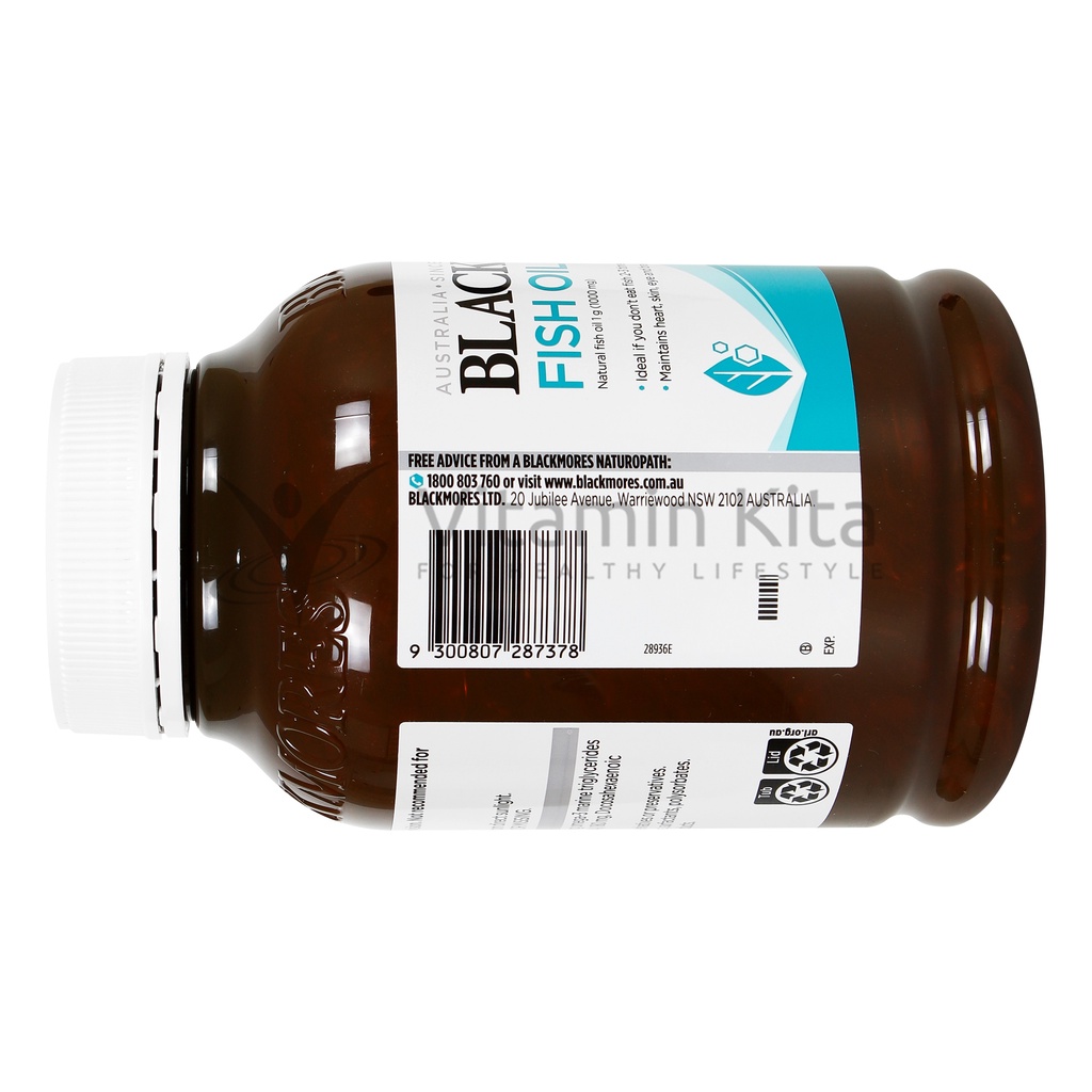 BLACKMORES FISH OIL 1000 (400 CAPS)