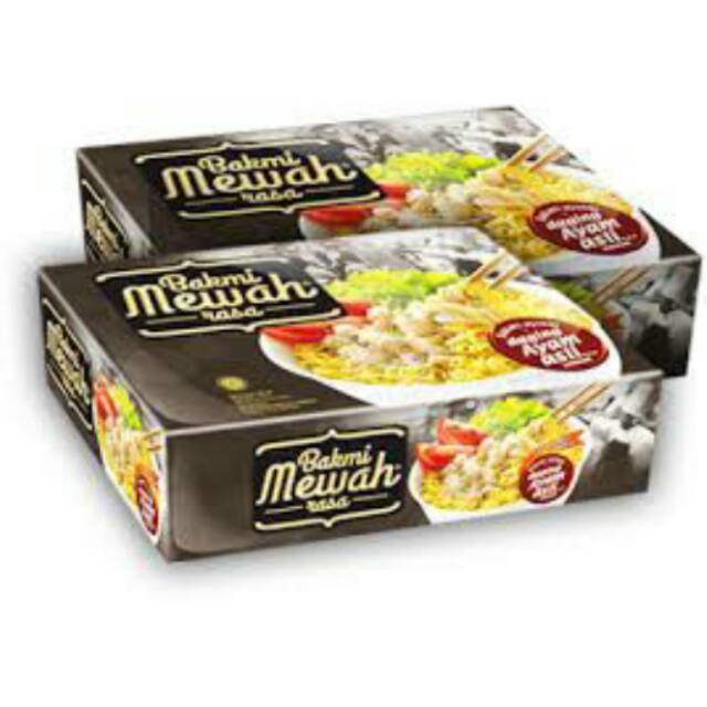 

Bakmi mewah daging asli paket