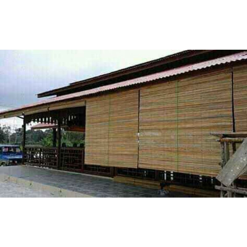 Tirai kerey outdoor rotan air