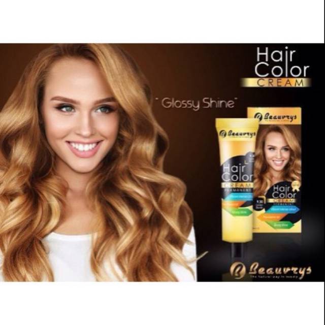 Beauvrys hair color - Wine red