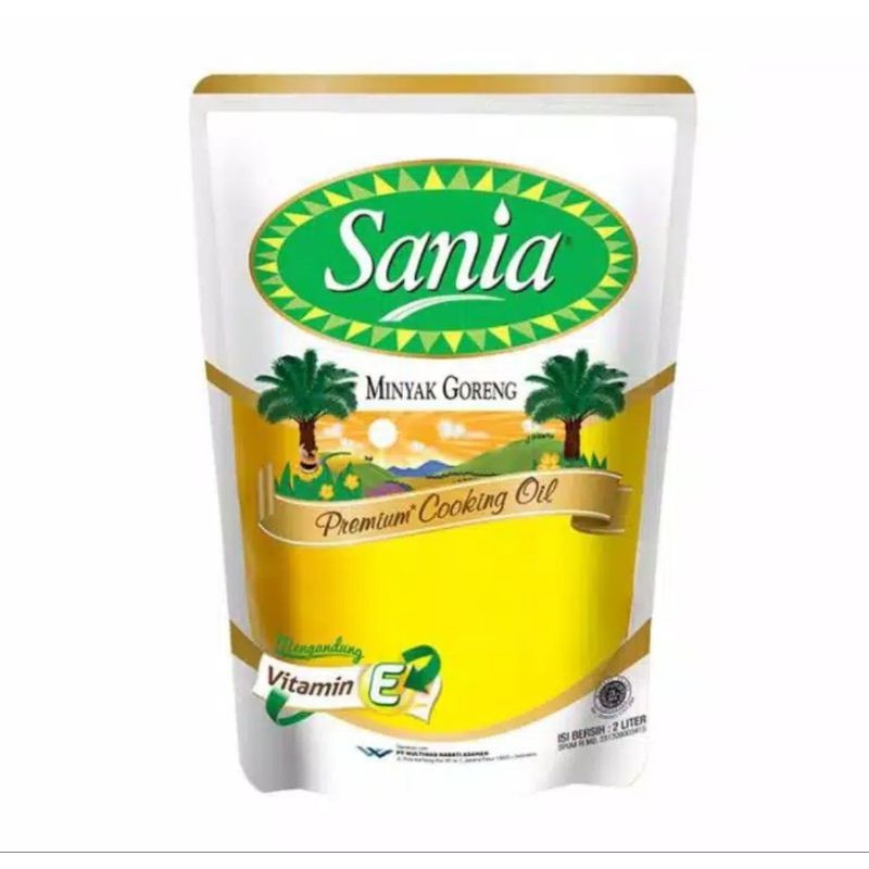 

Sania Minyak Goreng Pouch [2 Liter]