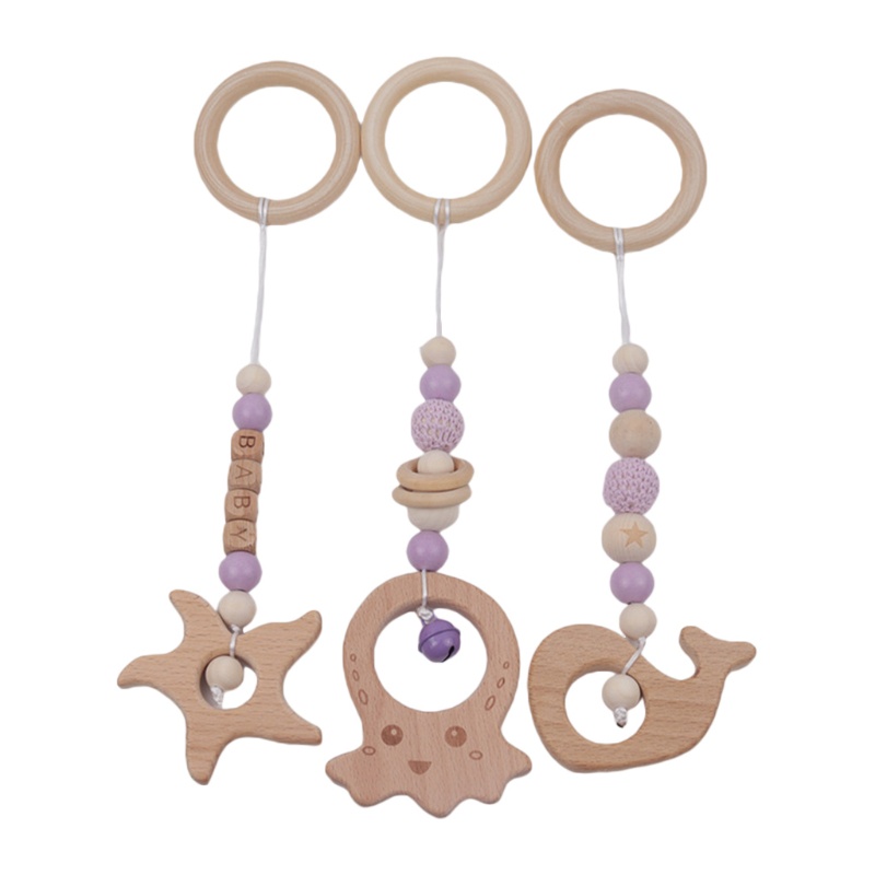 Mary Gantungan Kayu Beech Tidak Beracun Untuk Hadiah Ulang Tahun / Baby Shower