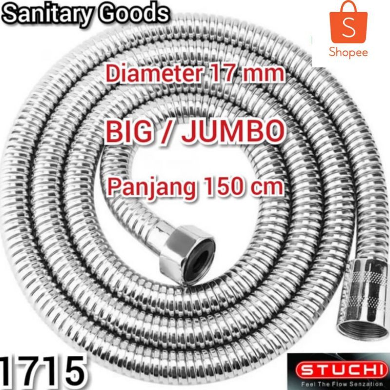 Selang Shower BIG / JUMBO diameter 17 mm Premium Quality