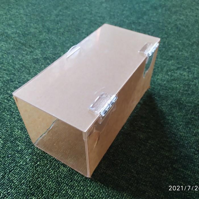 Engsel / Akrilik Kotak Masker Dengan Engsel Kekinian Terlaris