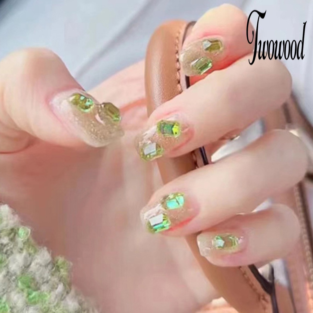 100pcs Ornamen Kuku 3D Bahan Resin Tahan Air Untuk Dekorasi Nail Art