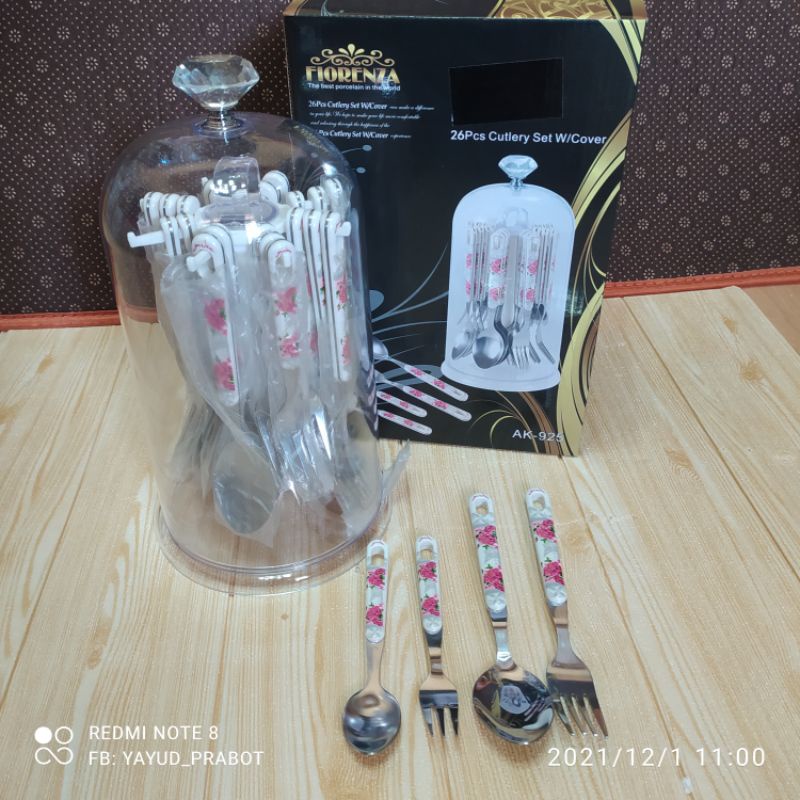 sendok set fiorenza sendok makan murah