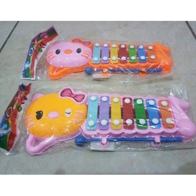 Mainan Angklung Musik Hello Kitty