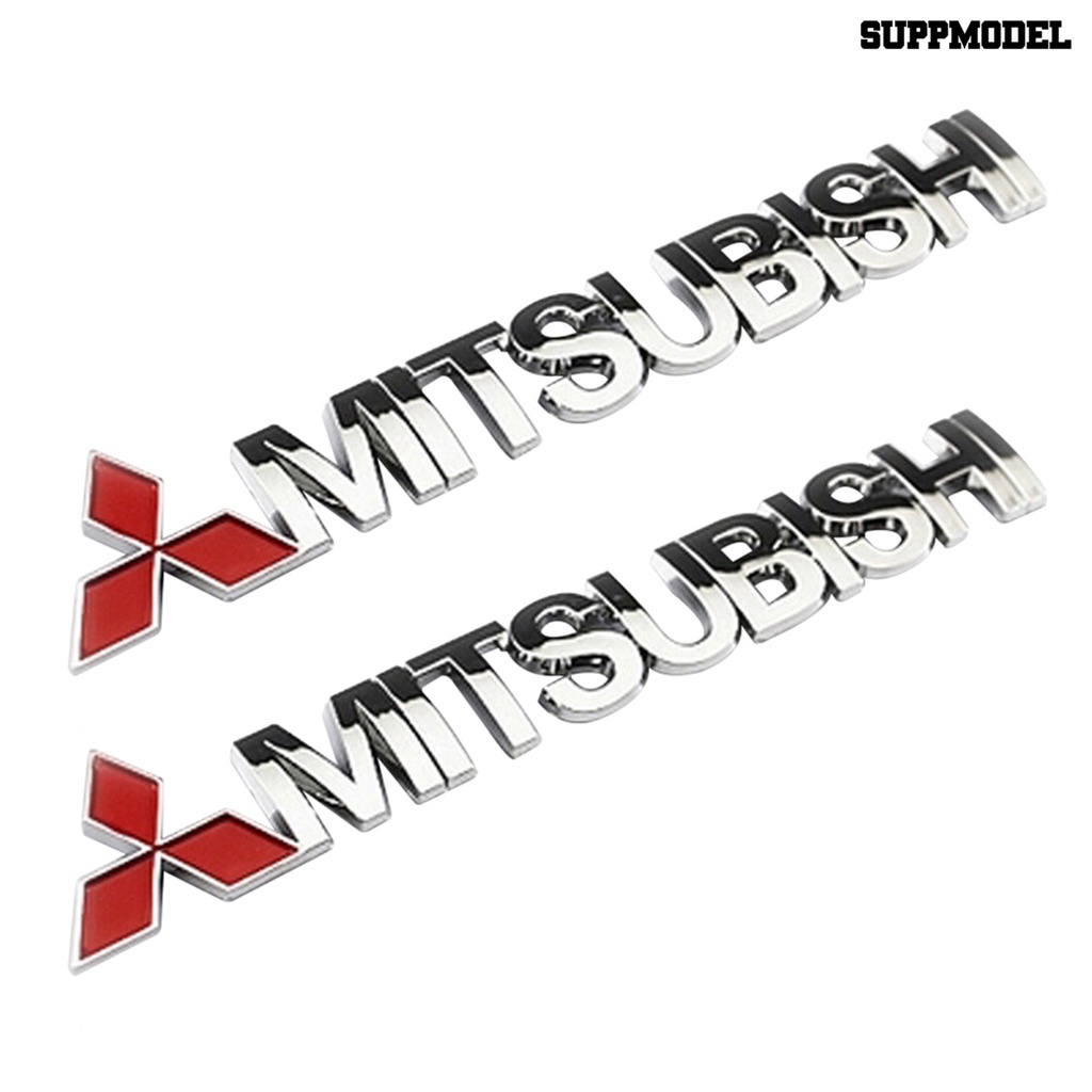 Sl Stiker 3D Profesional Untuk Bumper Mobil Mitsubishi