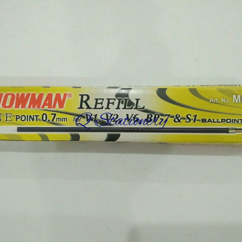 

Refill tinta pen biasa 0,7 Snowman
