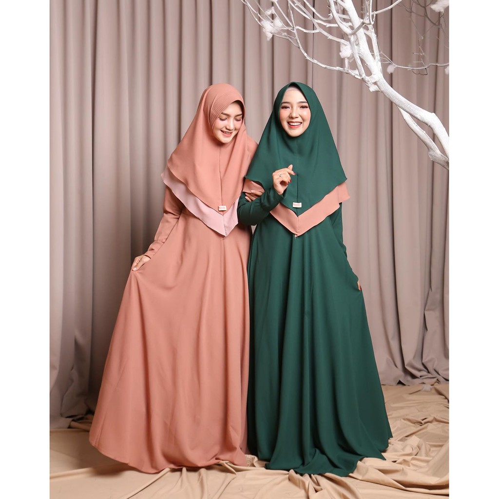 ORI - DRESS BRUKAT NADINE TERBARU PAKAIANWANITA DRESSBRUKAT DRESSMURAH ZHINARA DRESS BROKAT.