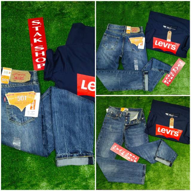 Celana levis 501 original import