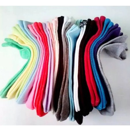 Kaos Kaki Semata Kaki Polos warna pria wanita (isi 12 pasang,Unisex,size 36-42,bisa COD)