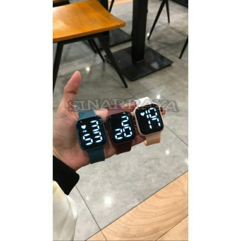 JAM TANGAN DIGITAL VIRAL TRENDING BEST SELLER RUBBER UNISEX SR099