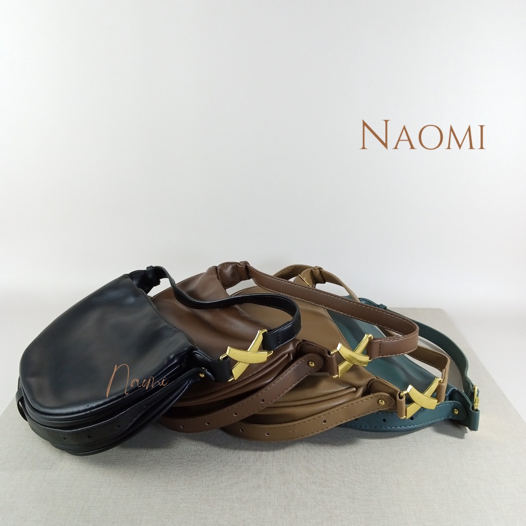 NAOMI - Sierra Hand Bag Import Wanita Premium - Tas Selempang Wanita Kulit Sintetis - Fashion Bag - Tas Wanita - Tas Naomi - Naomi Bag - women bag