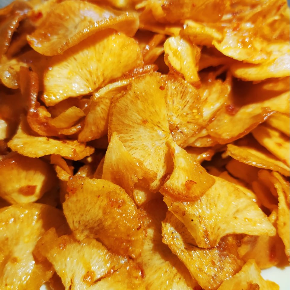 

KERIPIK SINGKONG BALADO 500 gr