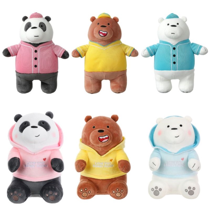 Miniso we bare bears collection plus toys Outfit & Hoodie