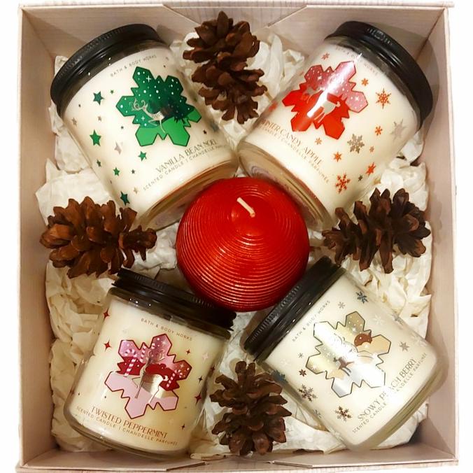 

CHRISTMAS NEW YEAR BBW GIFT SET HAMPERS PAKET NATAL TAHUN BARU 20/50 DGFXG6563