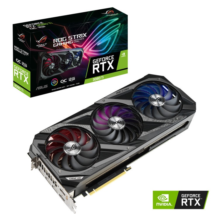 ASUS ROG STRIX RTX 3080 Ti 12GB OC GAMING 12G 3080Ti GDDR6X VGA NVIDIA