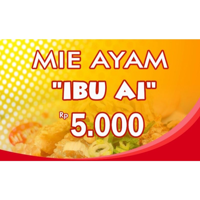 

MIE AYAM IBU AI