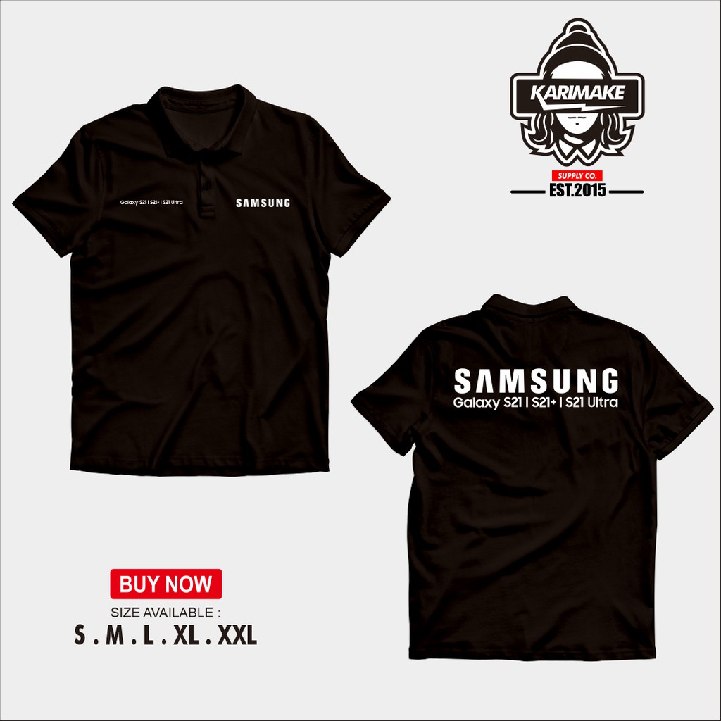 Polo Shirt Kaos Polo SAMSUNG GALAXY S21 S21 PLUS S21 ULTRA Kaos Distro