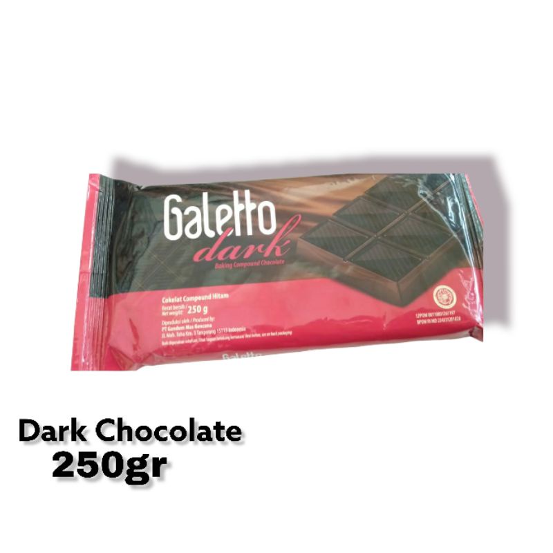 

Dark Chocolate Galetto 250gr