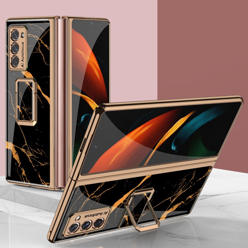 Casing Hardcase Samsung Galaxy Z Fold 2 5g Z Fold 2 5g Bahan Galvanized