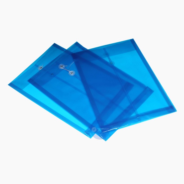 

READY Map Plastik Tali Felix Folio - Biru TERLARIS