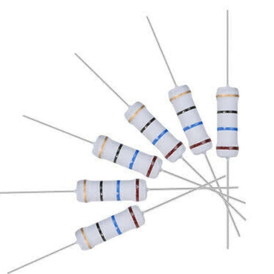 Resistor 10 Ohm 2watt / resistor metal oxide 10 Ohm 2 Watt