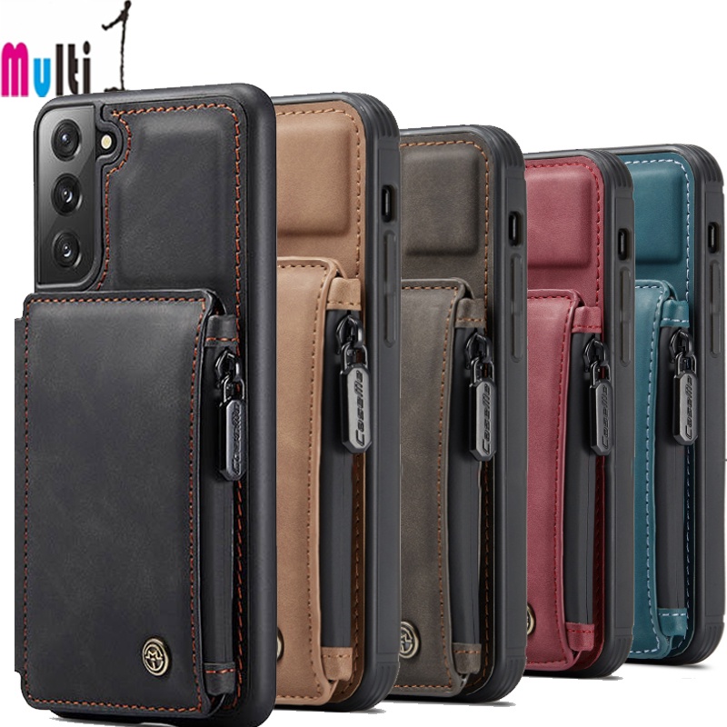 CASEME C20 Samsung Galaxy S21 Samsung S21 Case Wallet Multi slot