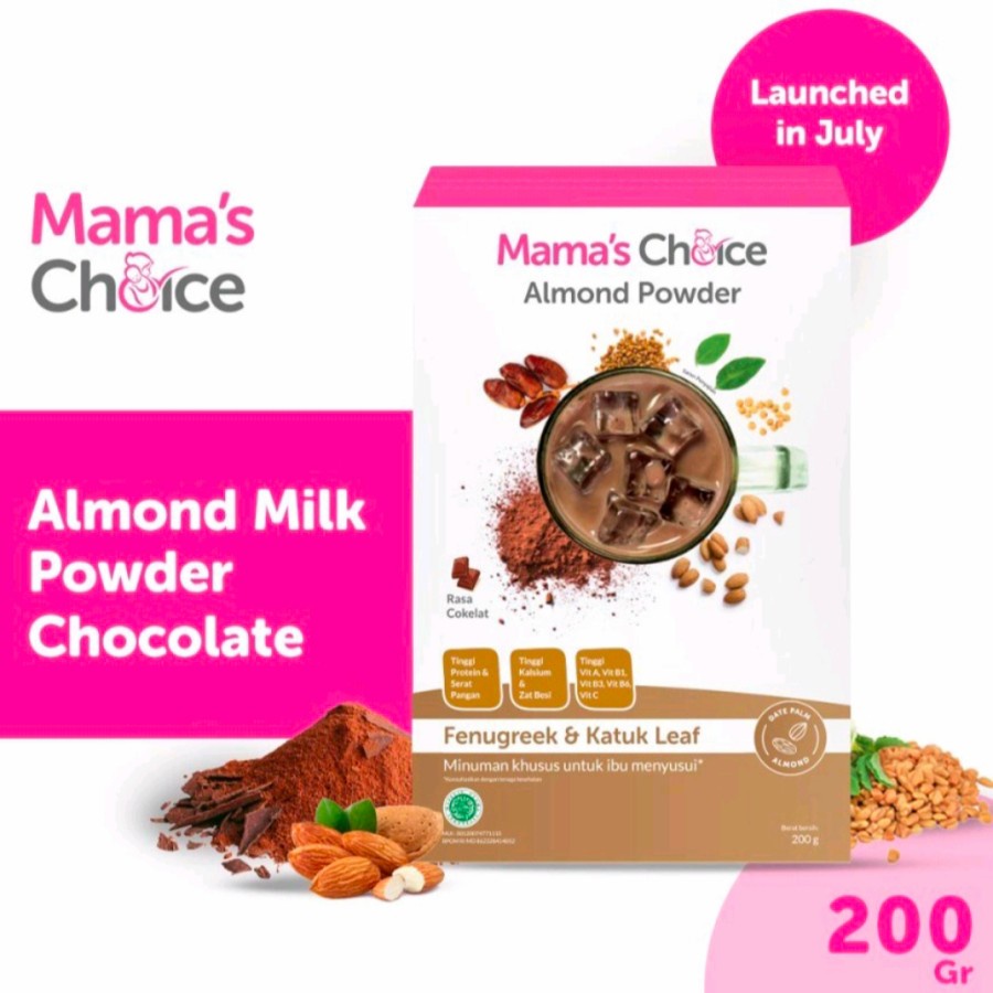 ASI BOOSTER Pelancar ASI | Almond Milk Powder Mama's Choice - Susu Almond ASI BOOSTER Pelancar ASI
