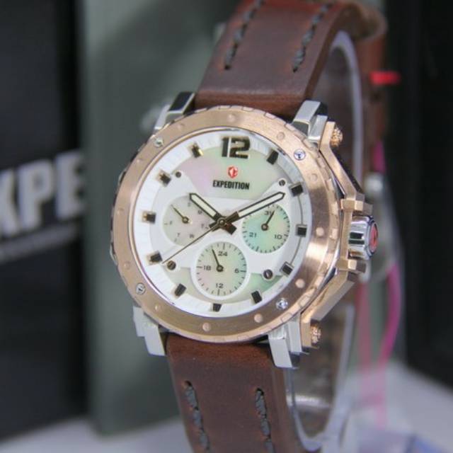 Jam Tangan Wanita Expedition E 6402 Silver