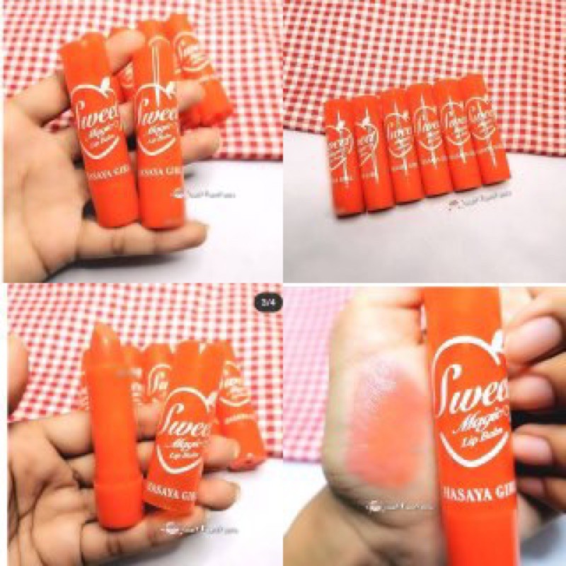 [ ECER ] HASAYA GIRL LIPBALM AVOCADO &amp; SWEET ORANGE