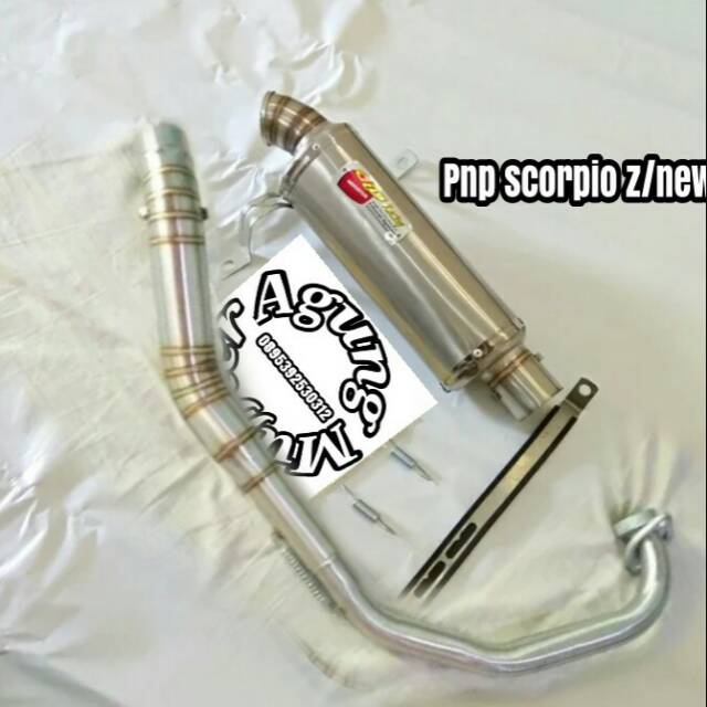 KNALPOT RACING MERK CLD SCORPIO Z SCORPIO NEW