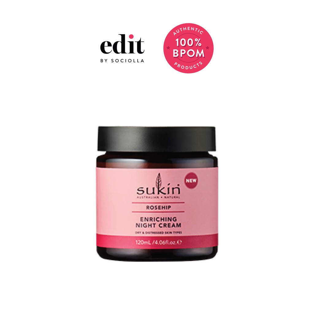 

Sukin Rosehip Enriching Night Cream - Size: 120 ml - Edit by Sociolla