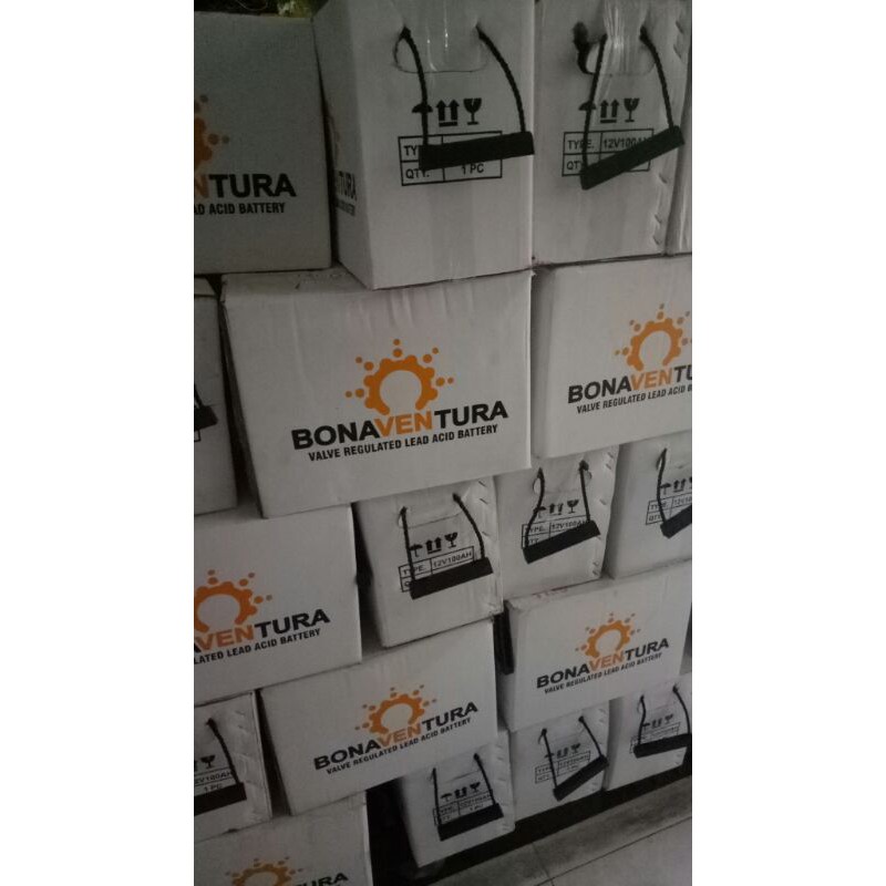 Aki kering / Aki Solar cell / Baterai kering VRLA Bonaventura 12V 100Ah